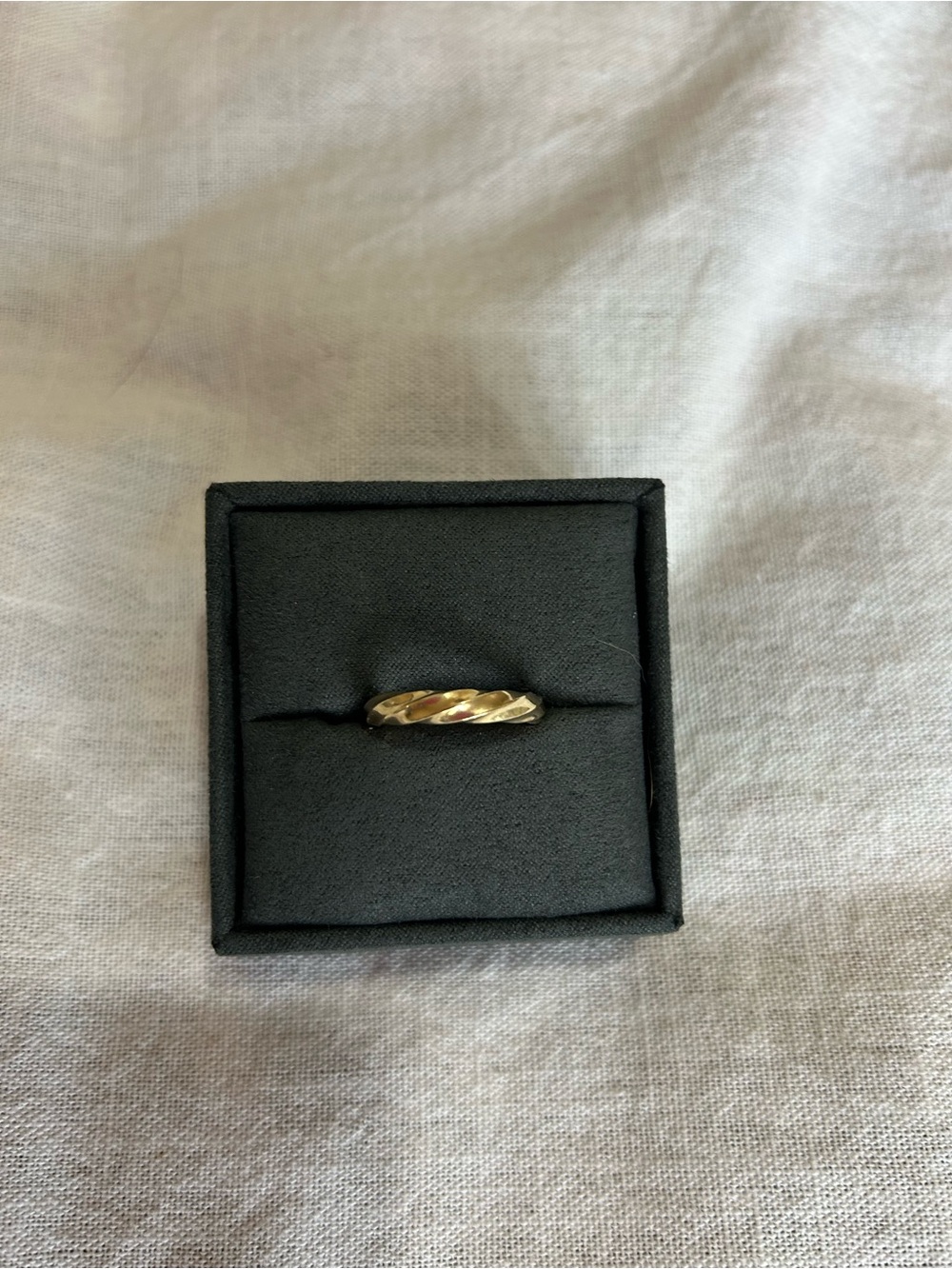 David Yurman Cable Edge Band Ring, 4mm
